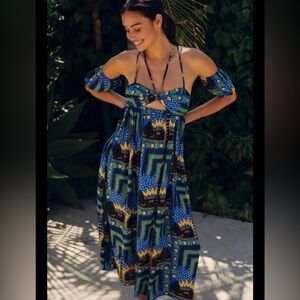 NWT! ANTHROPOLOGIE João Incerti Strappy Maxi Dress